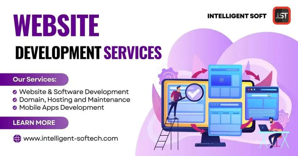 Intelligent Soft দিচ্ছে সব ধরনের ওয়েবসাইট এবং সফটওয়্যার সেবা